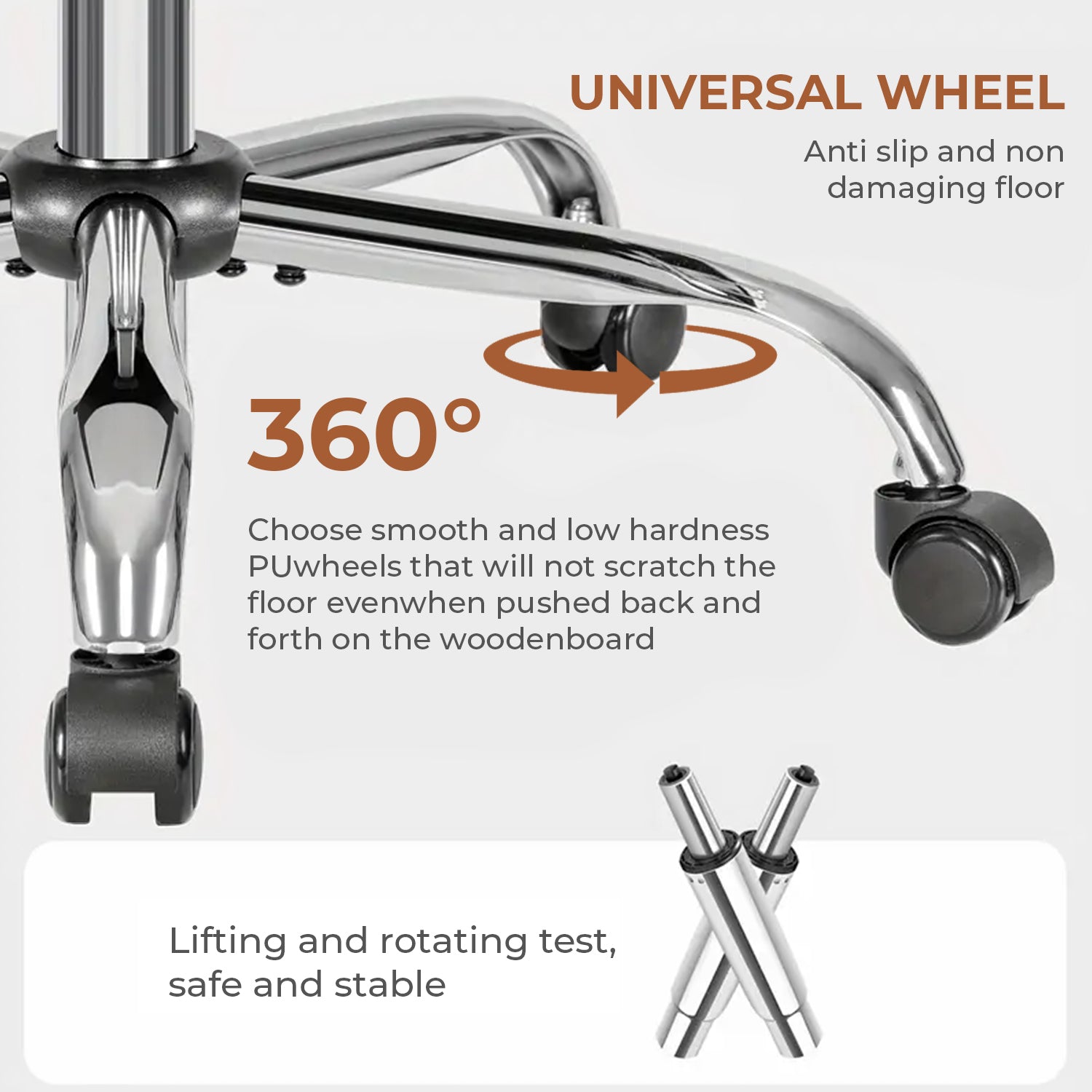 Big & Tall Executive Leather Office Chair ā 400lbs Ergonomic High Back Desk Chair with Lumbar Support, Adjustable Tilt, Footrest & Padded Armrests