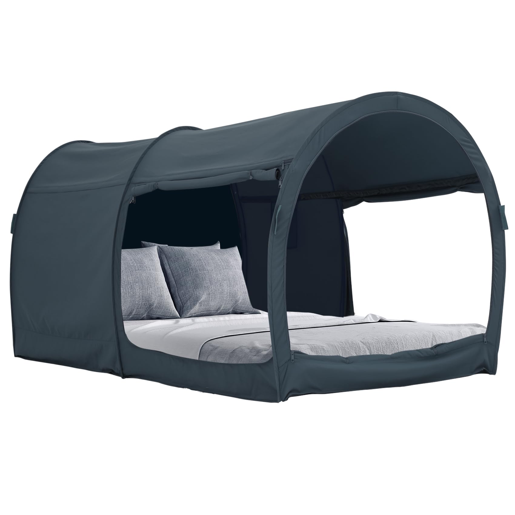 Bed Tent Dream Tents Bed Canopy Shelter Cabin Indoor Privacy Warm Breathable Pop Up Twin/Full/Queen for Kids and Adult Patent Pending(Mattress Not Included)
