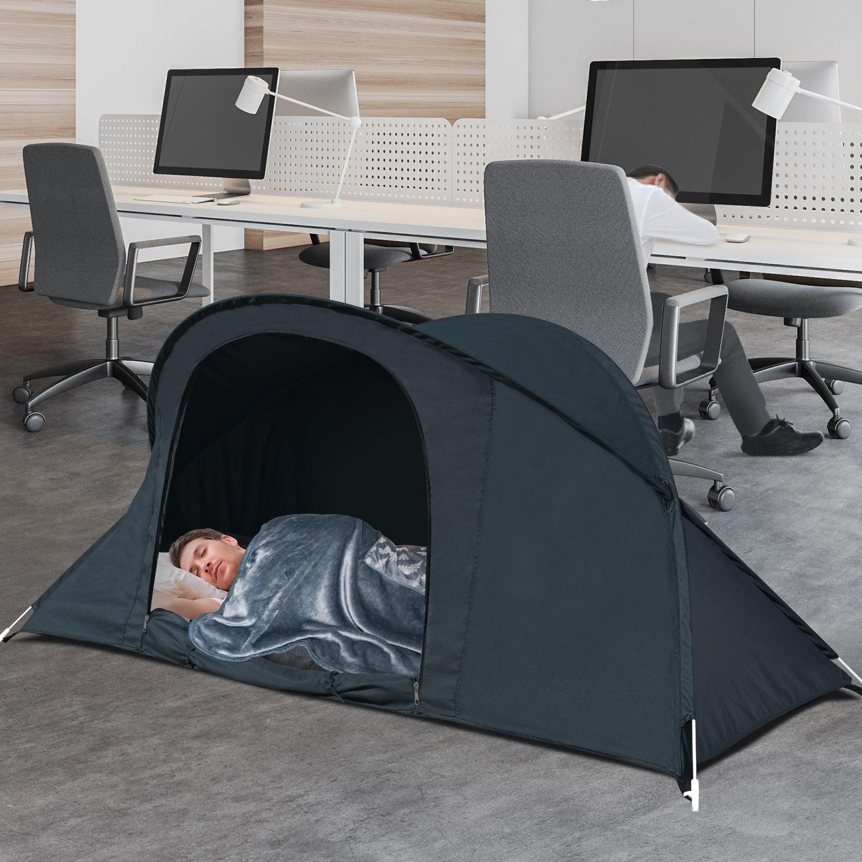 pop up one person tent EighteenTek Pop Up Bed Canopy Office Sleeping Bed Tents One Person Pri