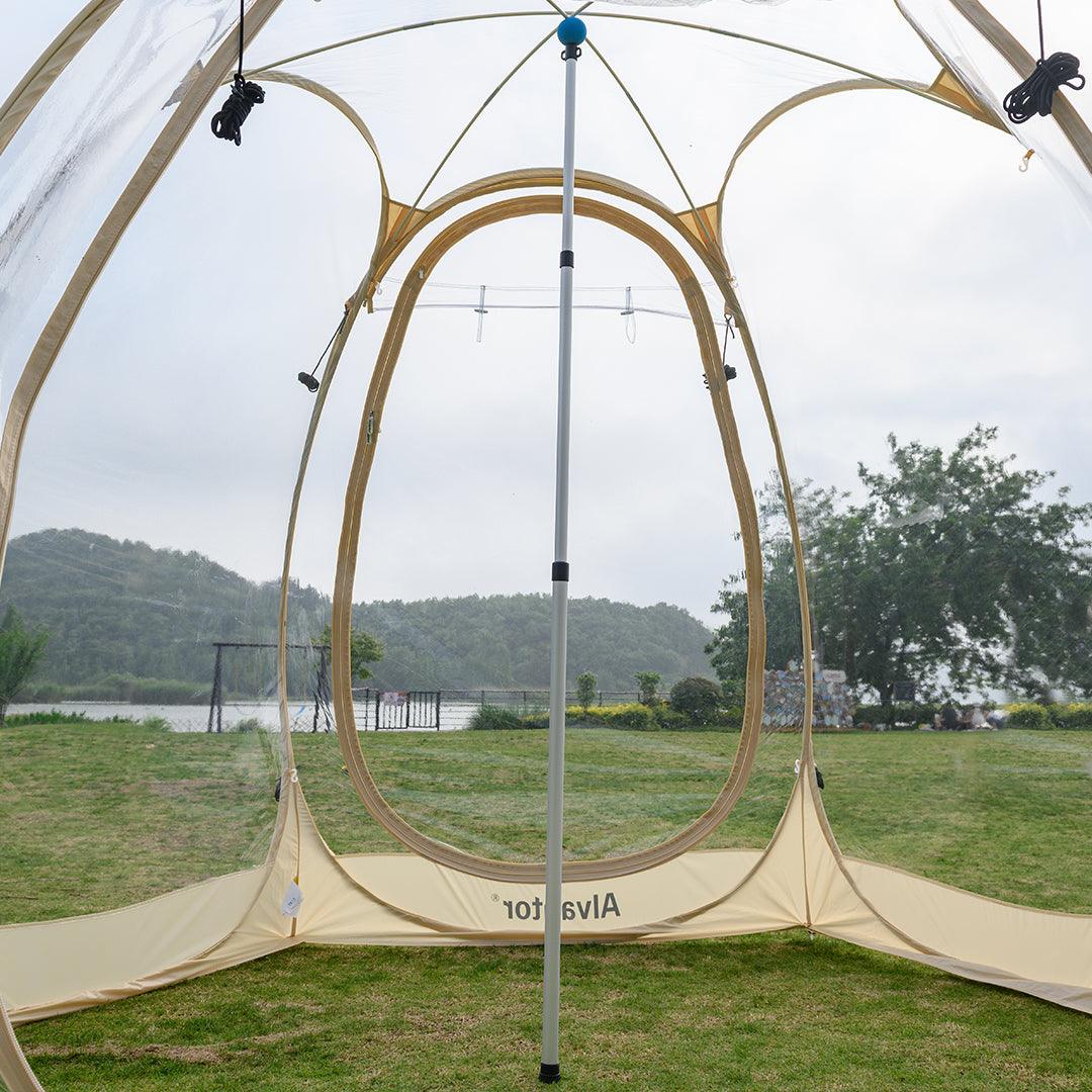 lightweight tarp pole Alvantor Aluminum Telescoping Tarp Poles adjustable Rods for Screen Ho