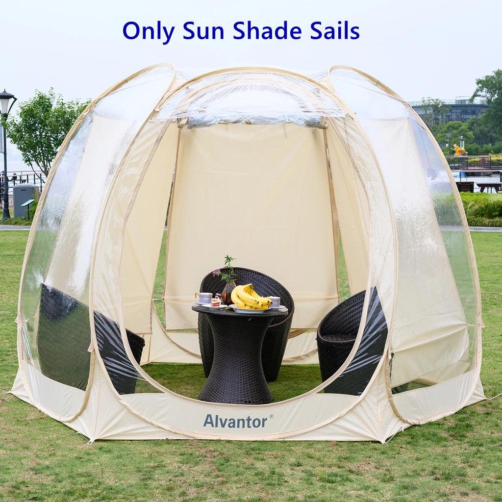 tent sun reflector Alvantor Sun Shade UV Blocking for Outdoor Backyard Screen House & Win