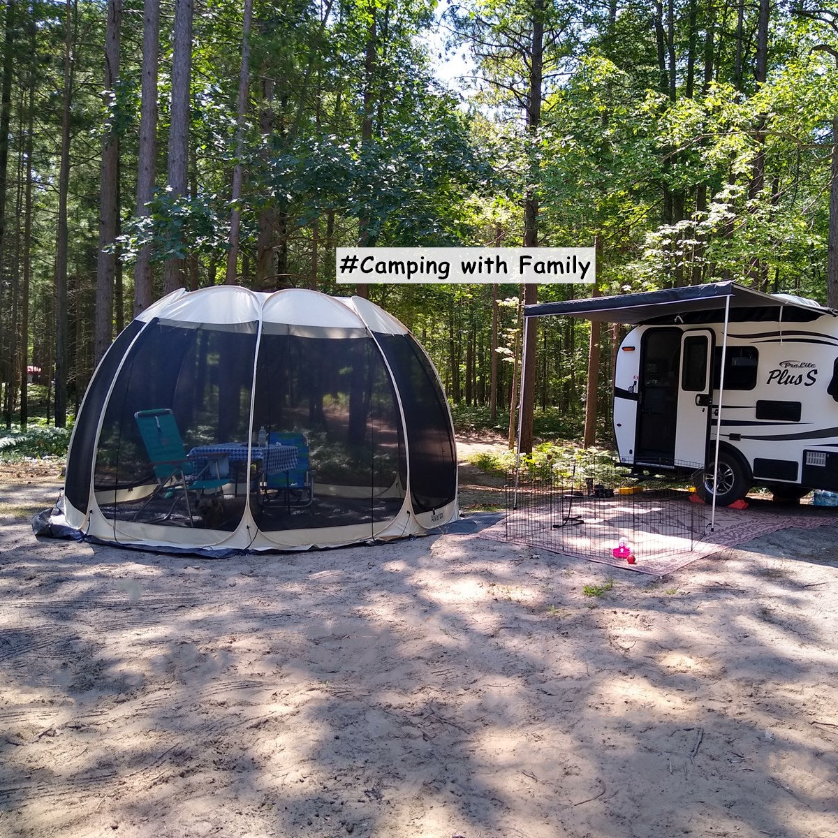 Alvantor 12’x12’ Screen Tent Camping Canopy, Screen Room with Mosquito Tent,Pop Up Screen Tent Canopy with Mosquito Net,Outdoor Tent Canopy,Pop Up Gazebo for Lawn & Garden,Parties or Camping