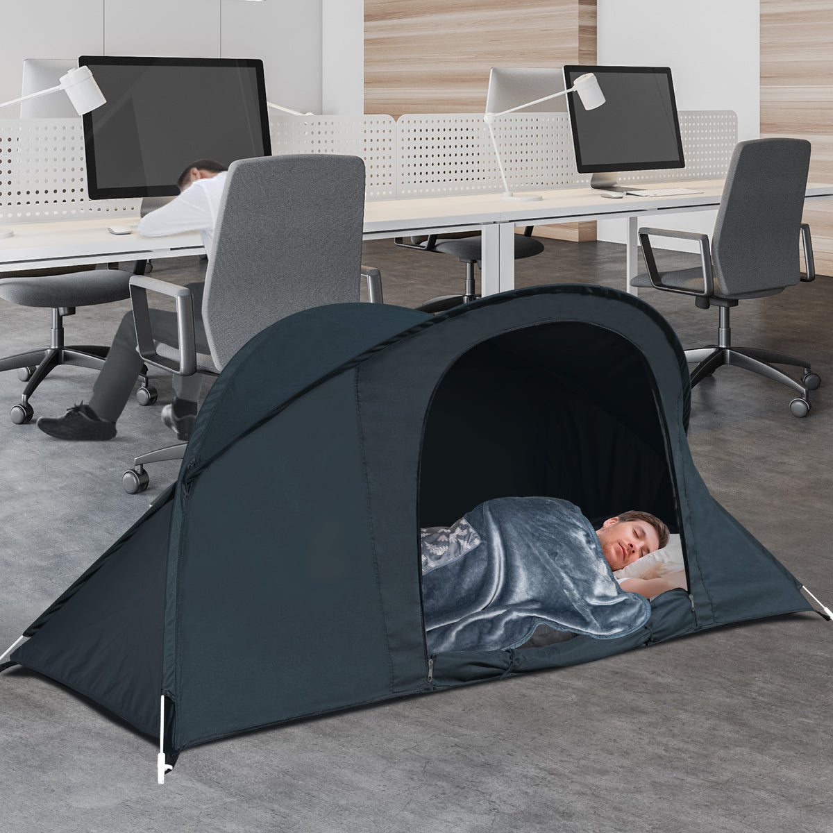Bed Tents Canopy Bed–Privacy Dream Tent for Cozy Indoor Sleeping, Offi