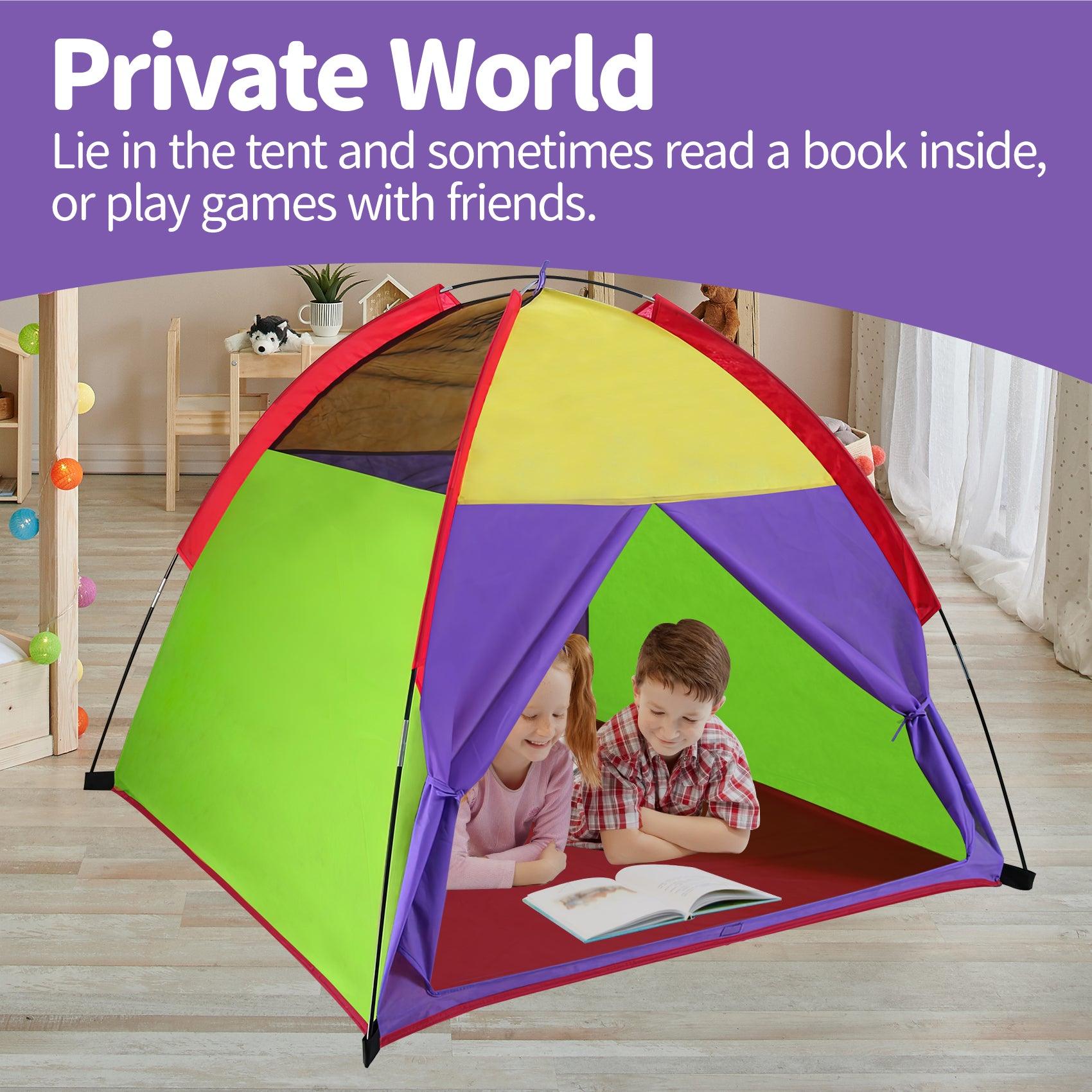 Large outdoor play tent best sale