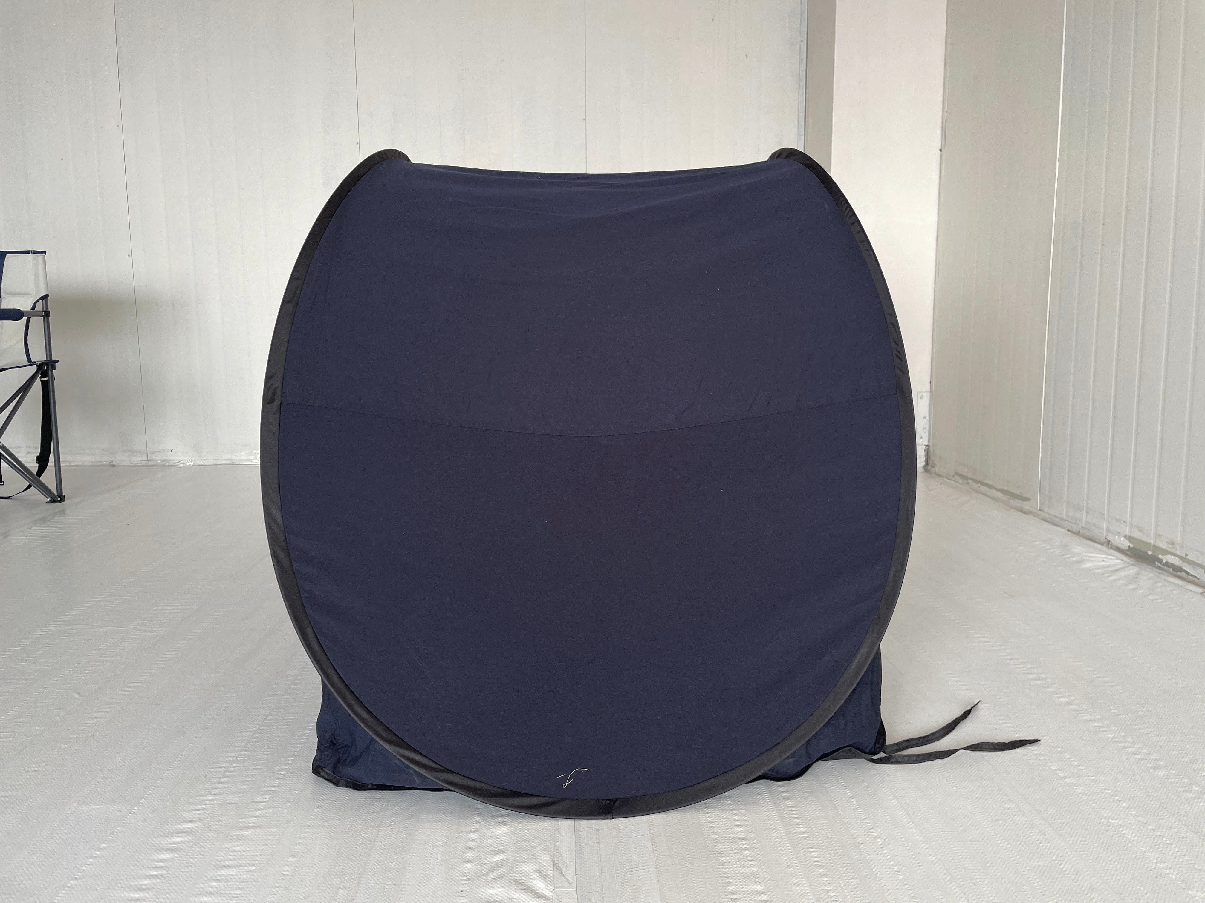 CampFlex Pop Up Bed Tent, Black Privacy Canopy for Bed, Instant Setup Sleeping Tent with Zippered Doors, Breathable Mesh Panels, Light-Blocking Cozy Space for Kids Teens Adults, Indoor Use for Bedroom Dorm