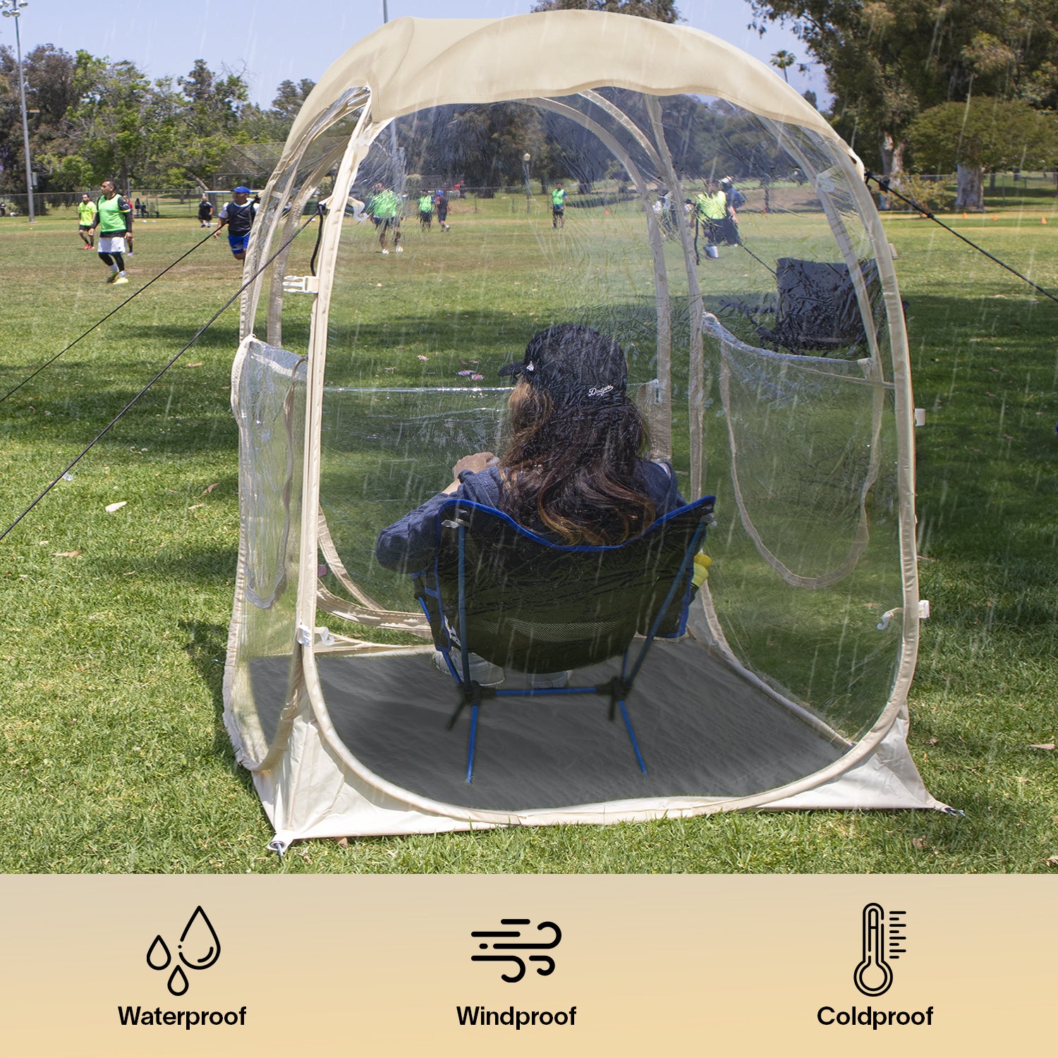 EighteenTek 1 Person Sports Pod Parent Chair Tent On Sale