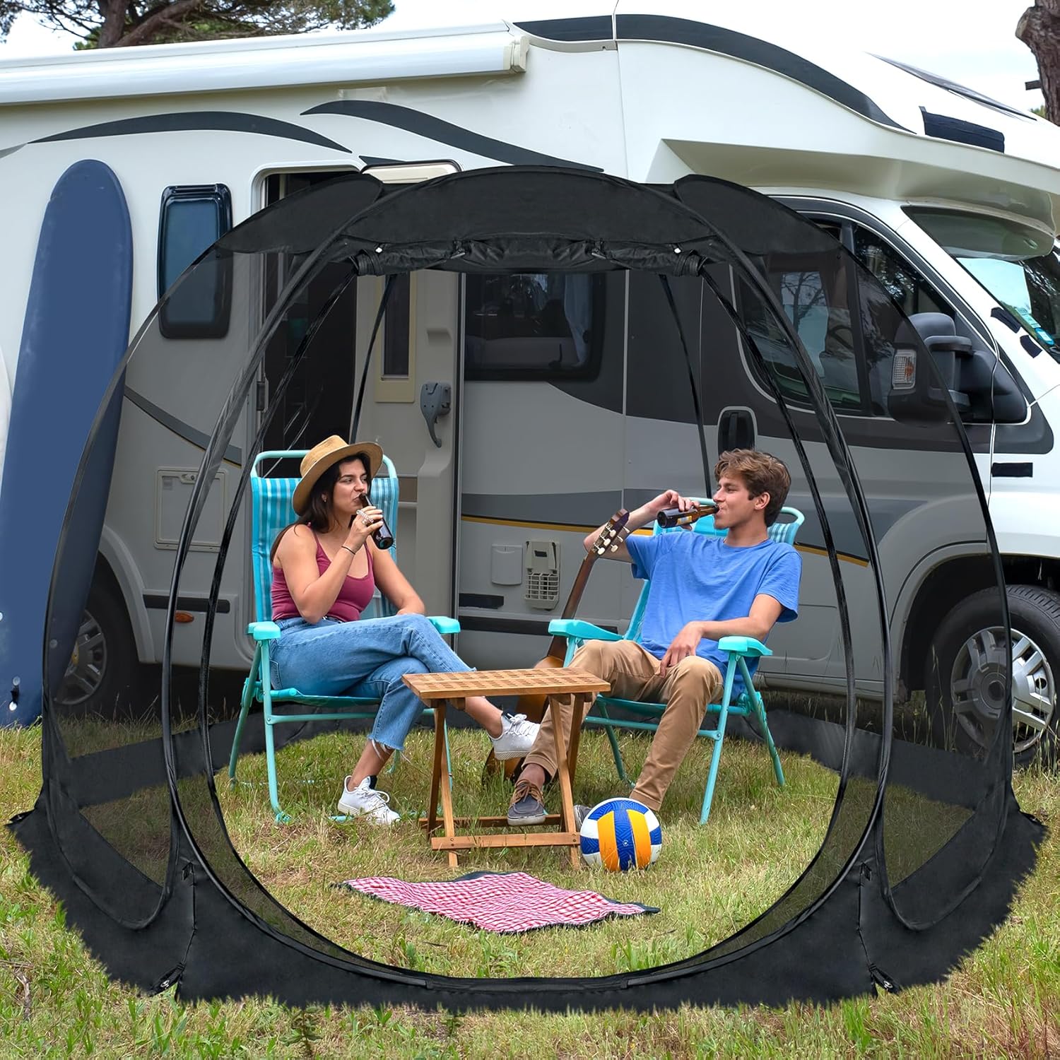 Alvantor Screen House Camping Room Outdoor Gazebo Shelter Tent Instant
