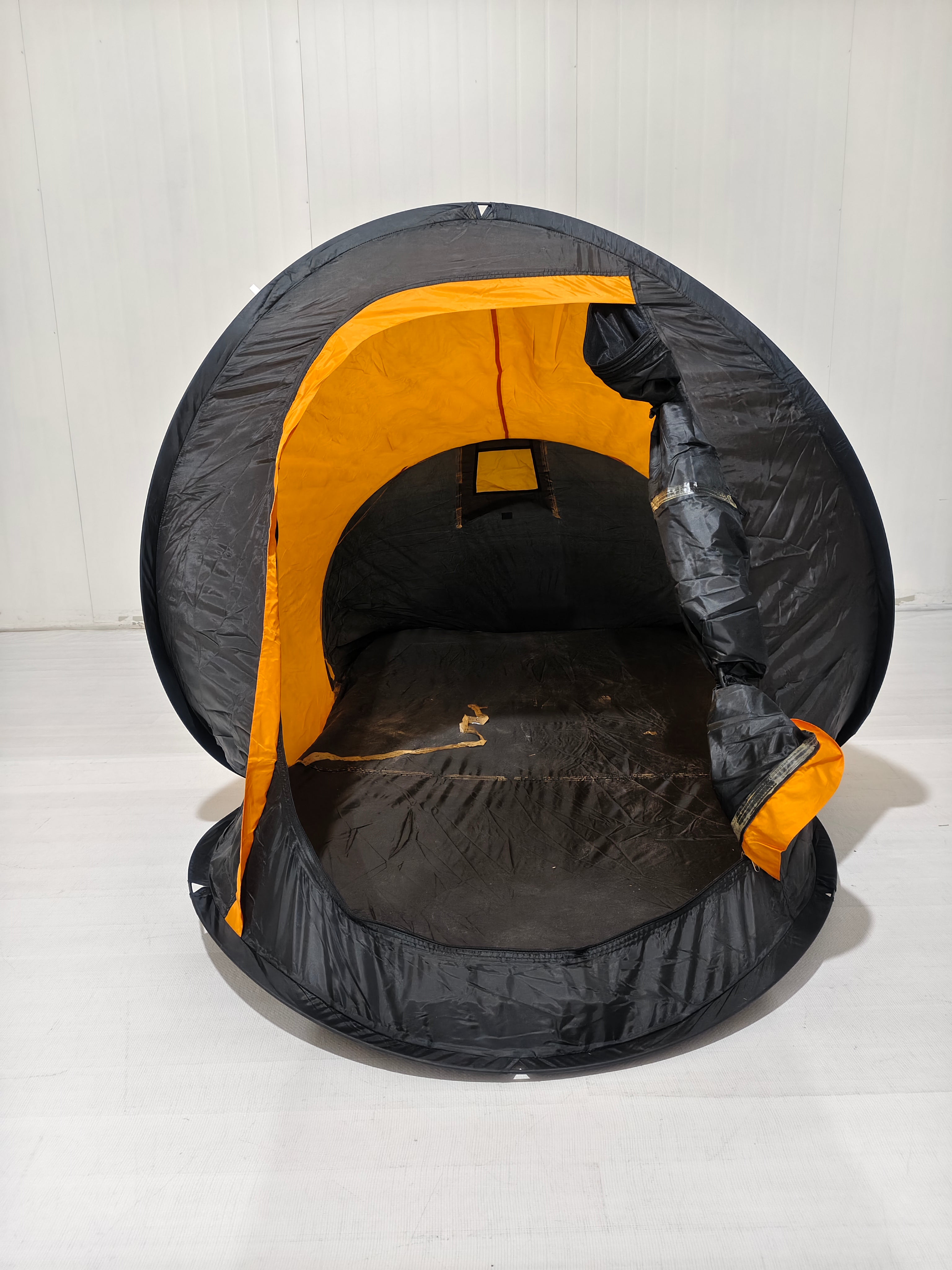 CampFlex Pop Up Camping Tents with Picnic Mat, Automatic Quick Open Waterproof Tent, Portable Easy Setup Shelter for Beach, Travel & Outdoor Camping