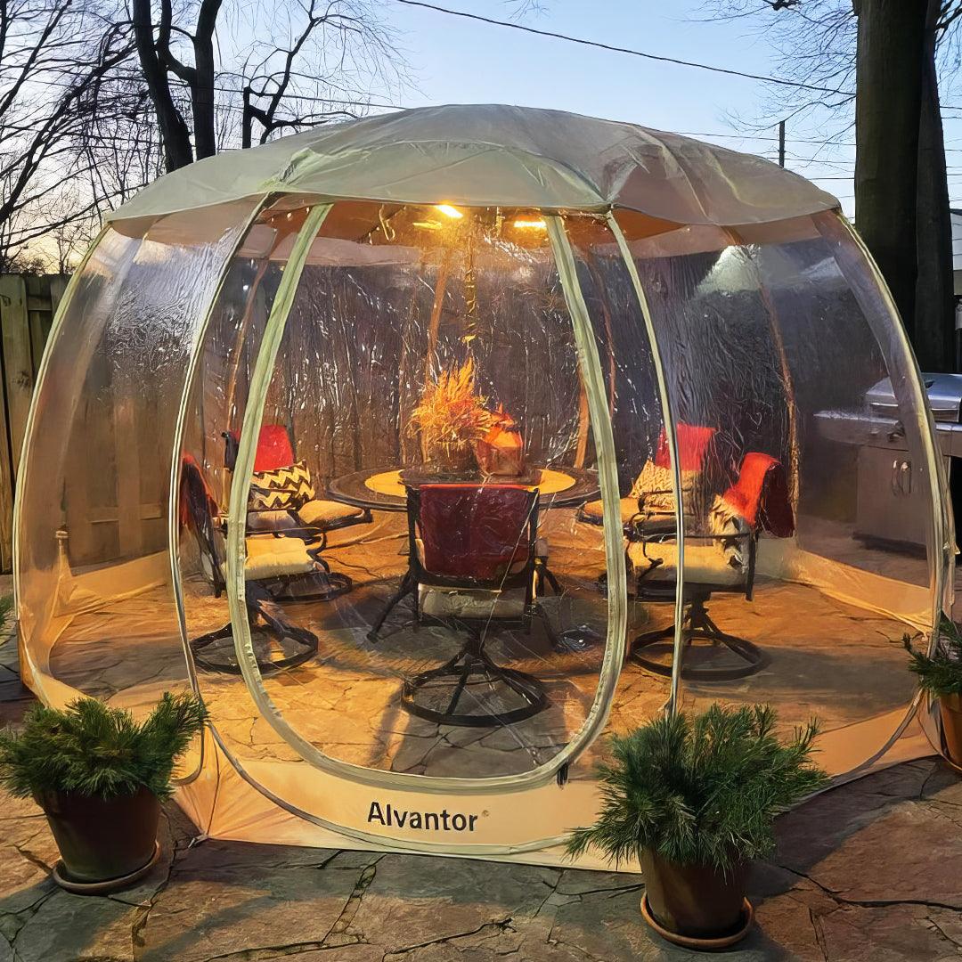 Winter party outlet tent