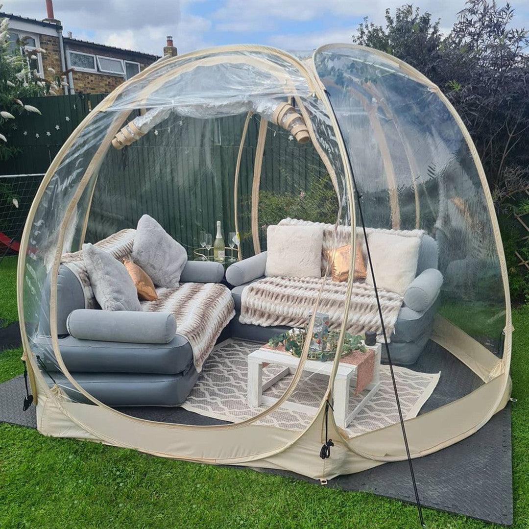 Outdoor shop bubble tent