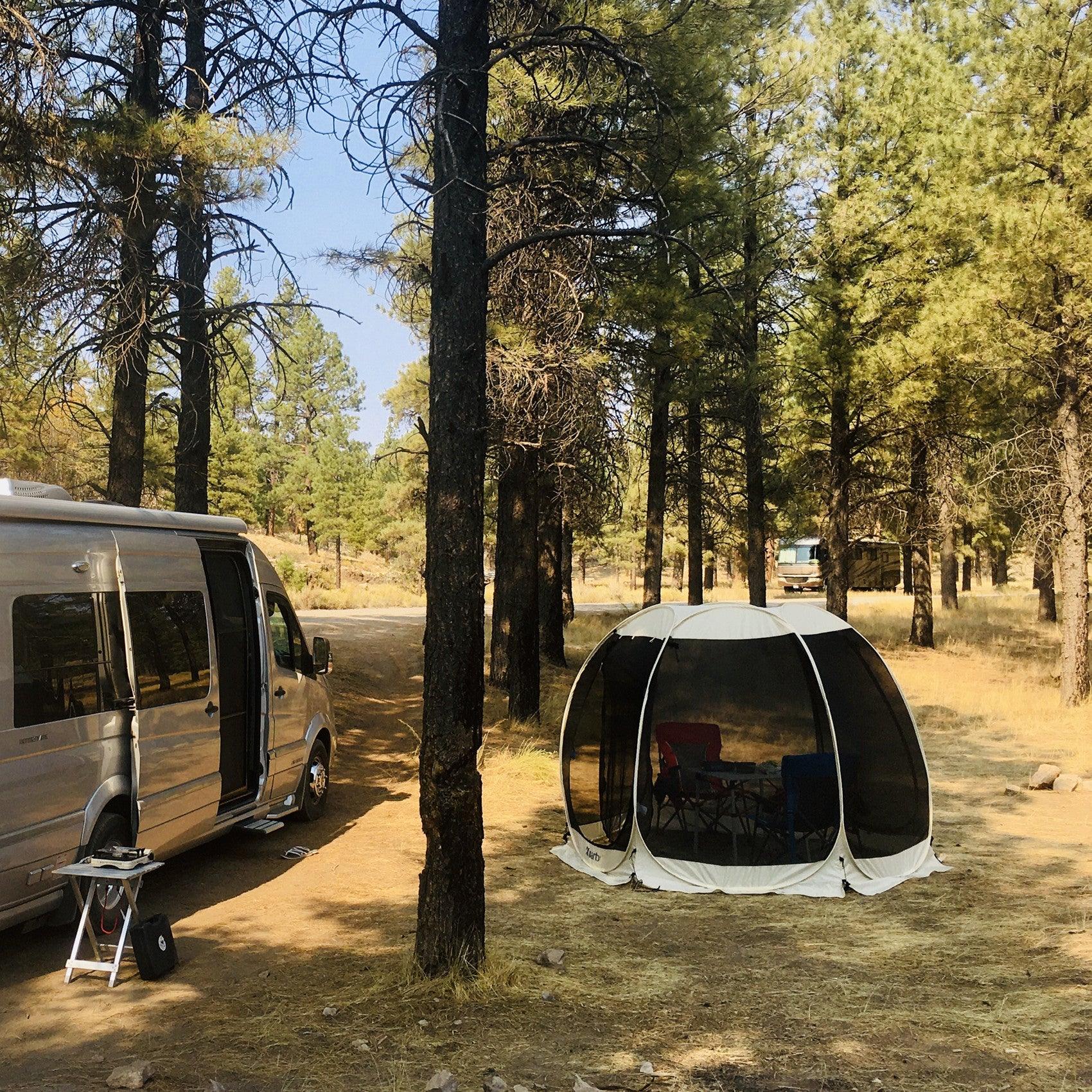 Tent for van clearance camping