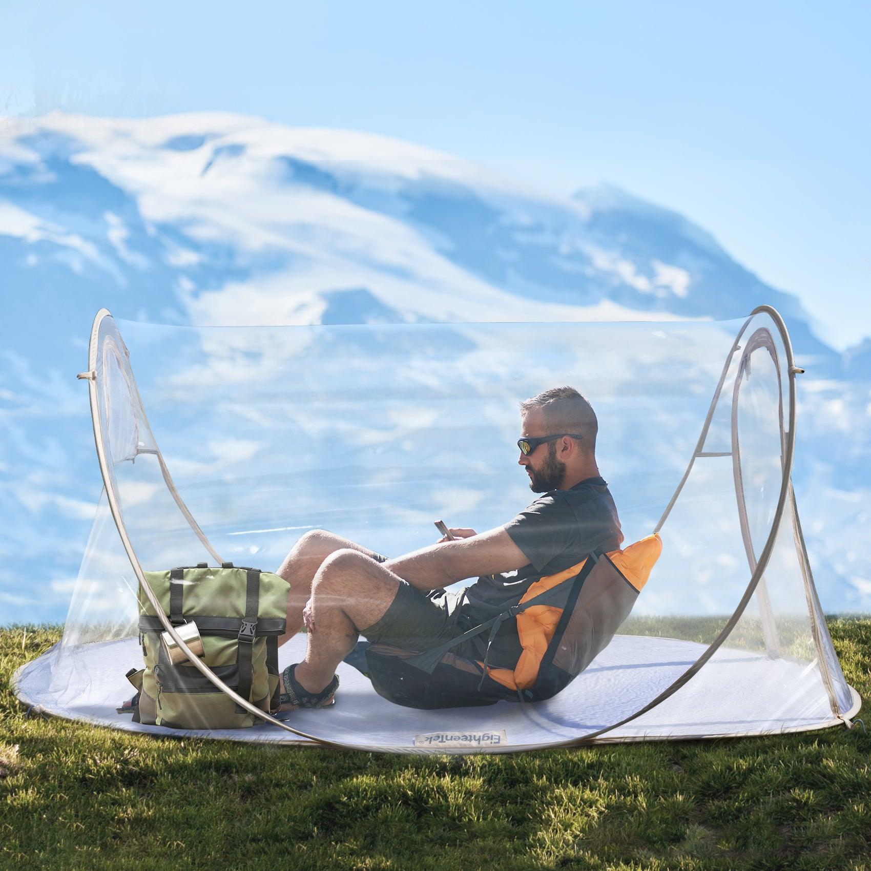 Clear 2025 camping tent