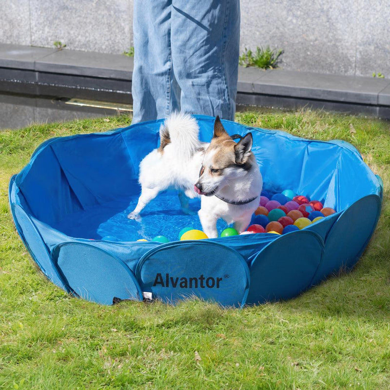 Alvantor Pet Swimming Pool Dog Bathing Tub Kiddie Pools Portable Pond