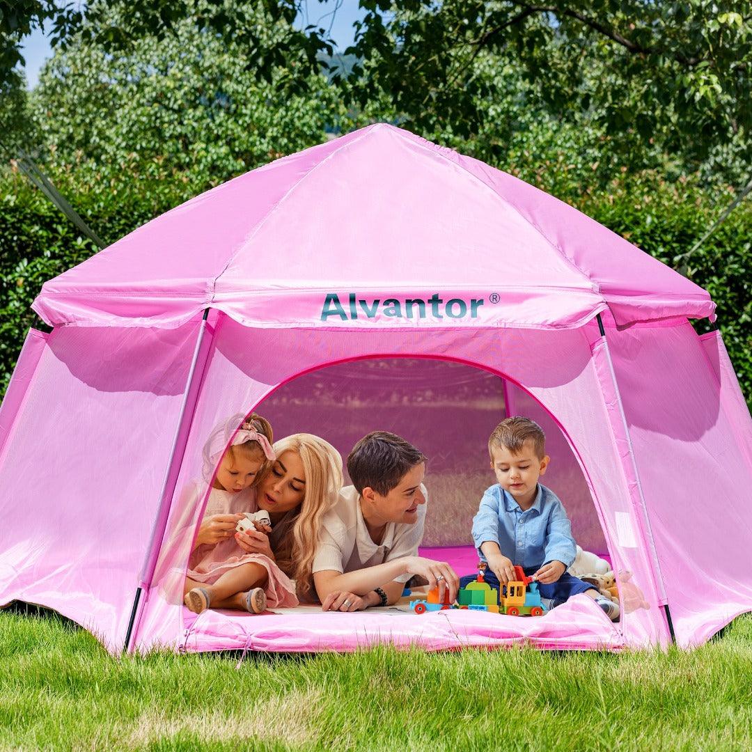 Baby pop up play sales tent