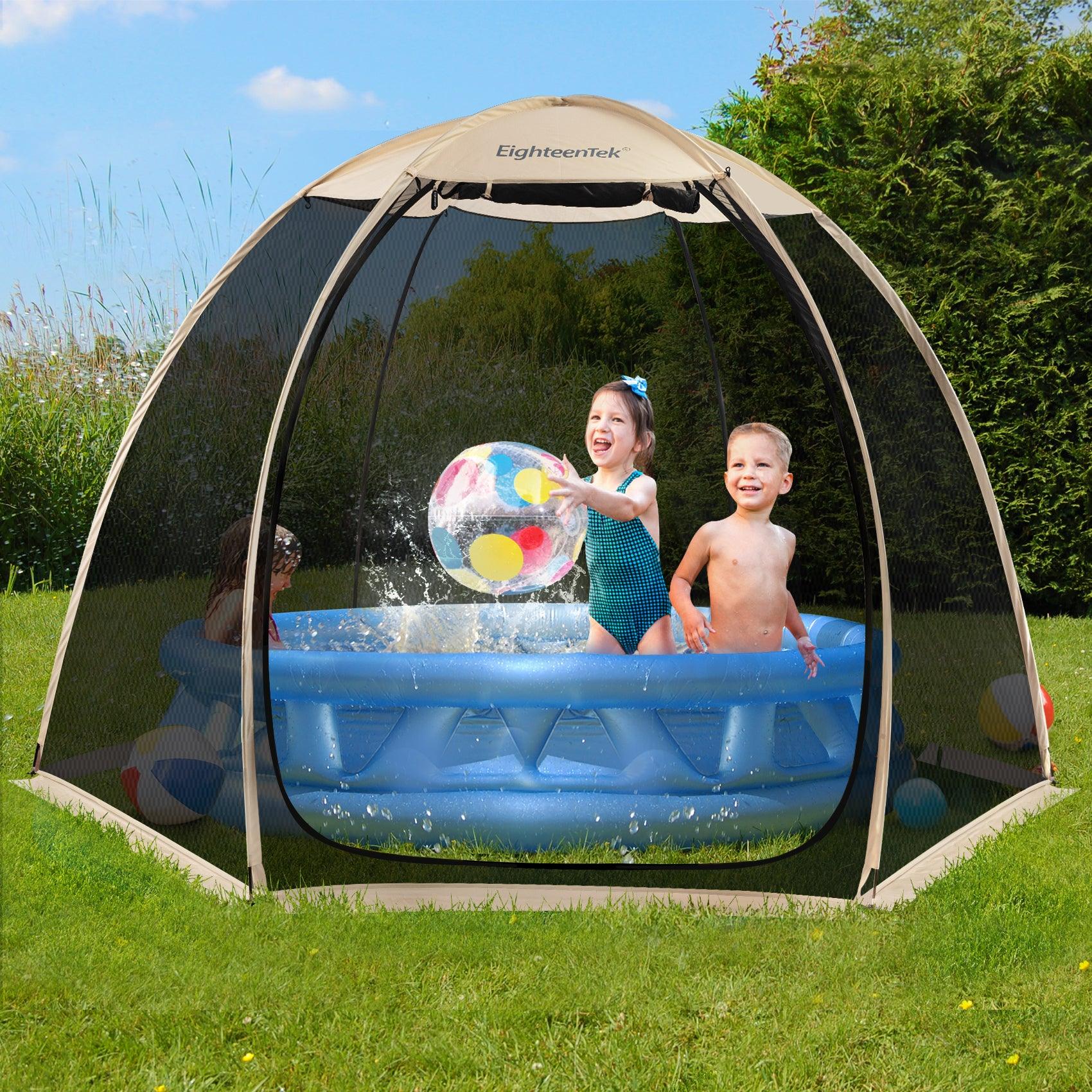 Bug screen tent best sale