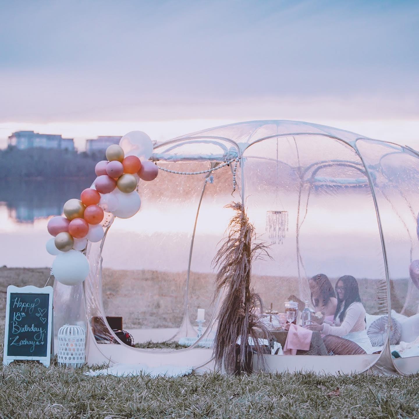 Igloo play shop tent